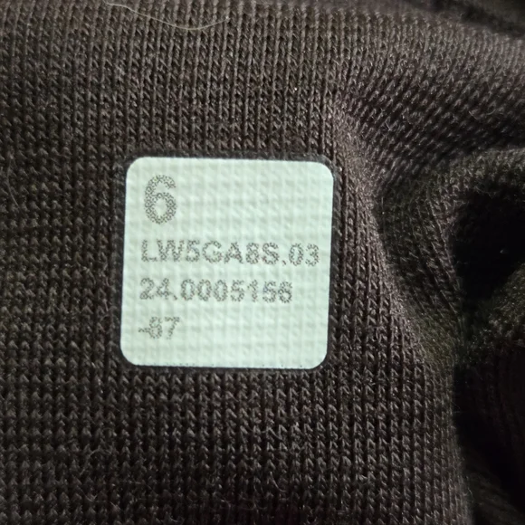 Lululemon Align High-Rise Ribbed Brown Mini-Flare Pant Regular - Picture 4 of 4